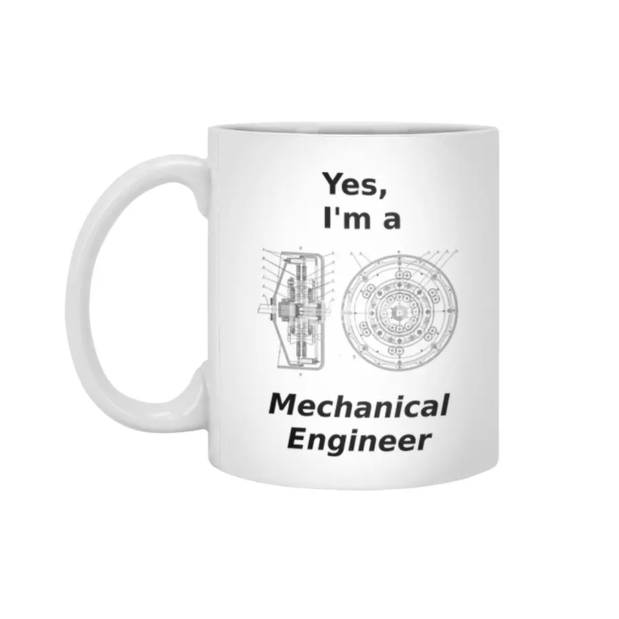 Yes, I'm a Mechanical Engineer Beyaz Kupa