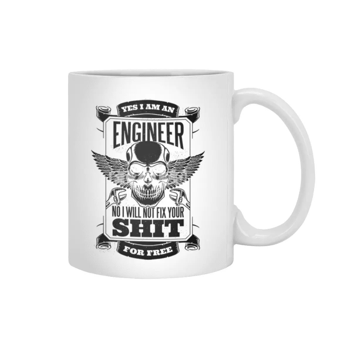 Engineer Beyaz Kupa