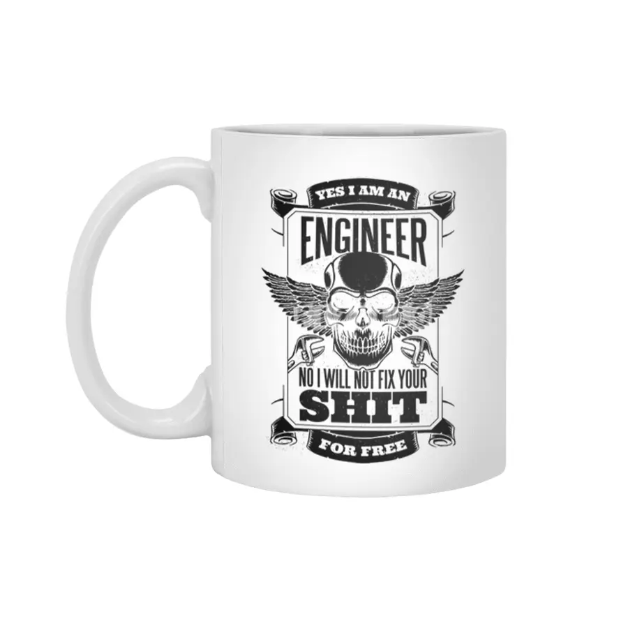 Engineer Beyaz Kupa