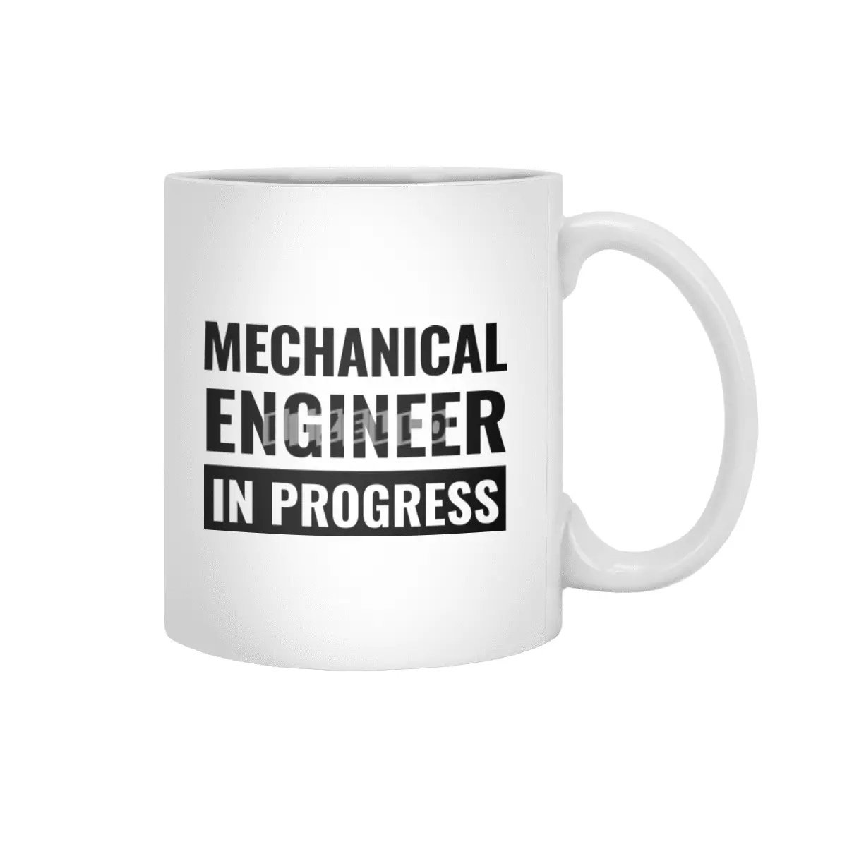 Mechanical Engineer In Progress Beyaz Kupa