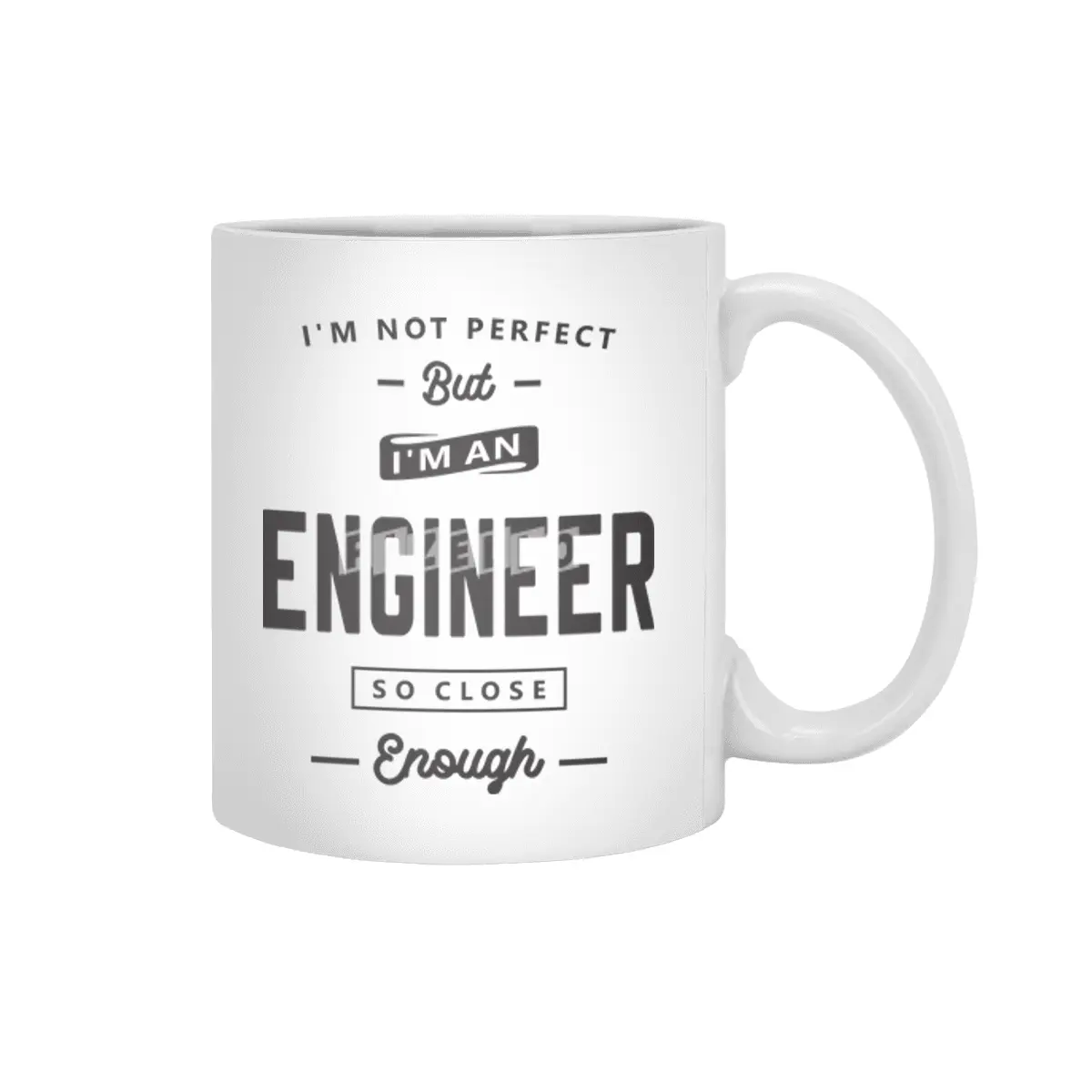 Engineer Funny Job Title Profession Birthday Worker Beyaz Kupa