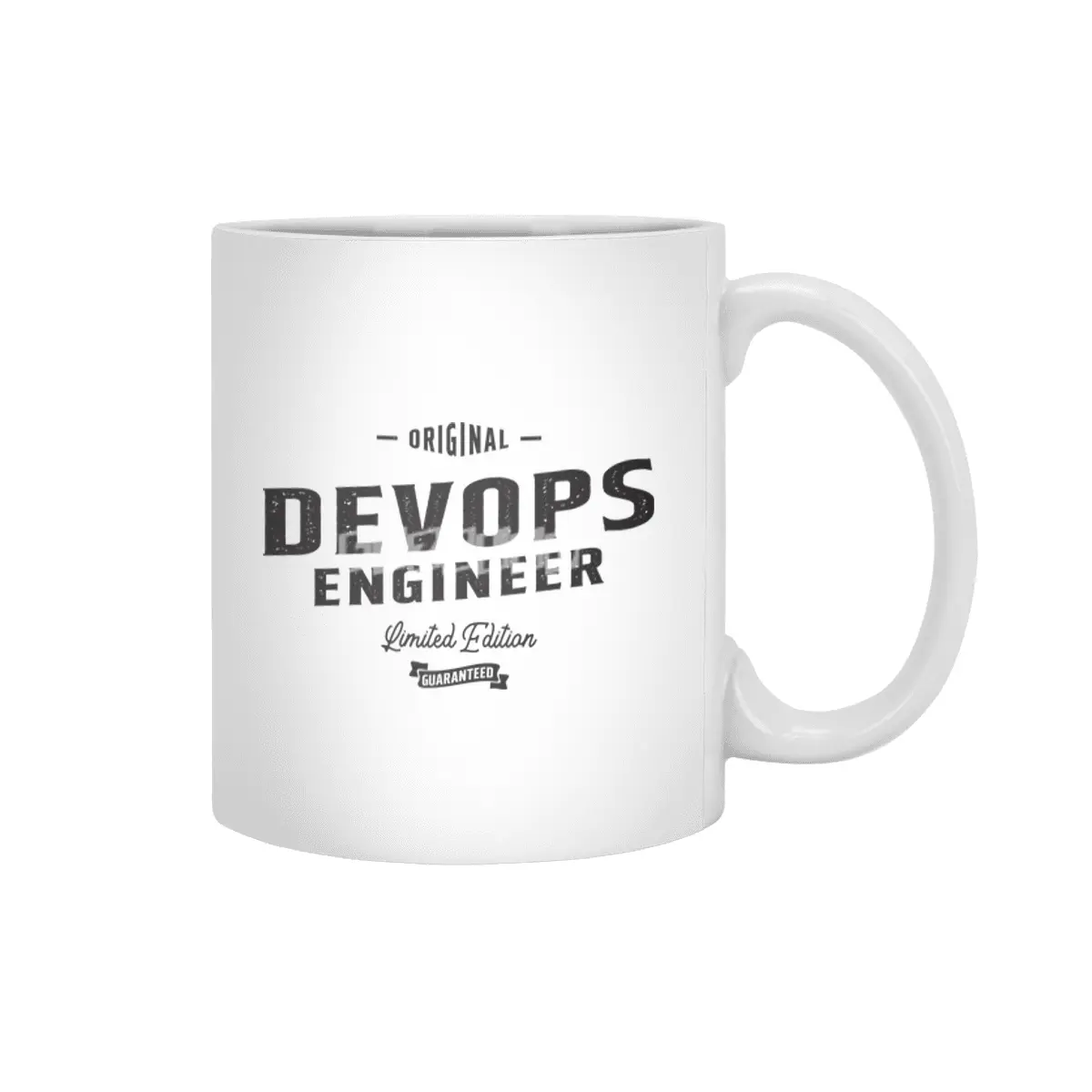 Devops Engineer Funny Job Title Profession Birthday Worker Beyaz Kupa