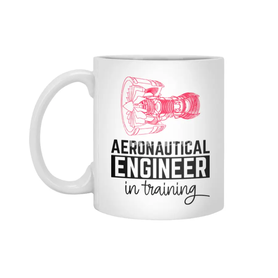 Aeronautical Engineer in Training Beyaz Kupa