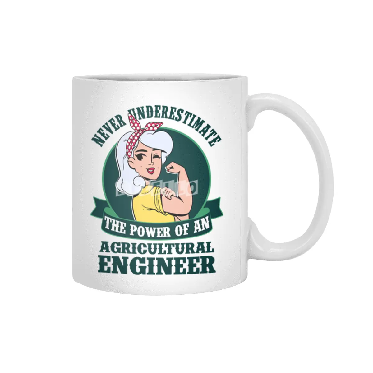Agricultural Engineer Girl Power Beyaz Kupa
