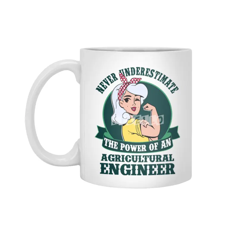 Agricultural Engineer Girl Power Beyaz Kupa