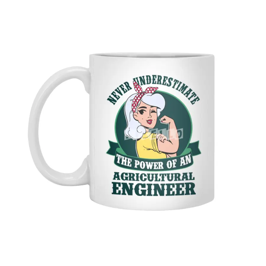 Agricultural Engineer Girl Power Beyaz Kupa