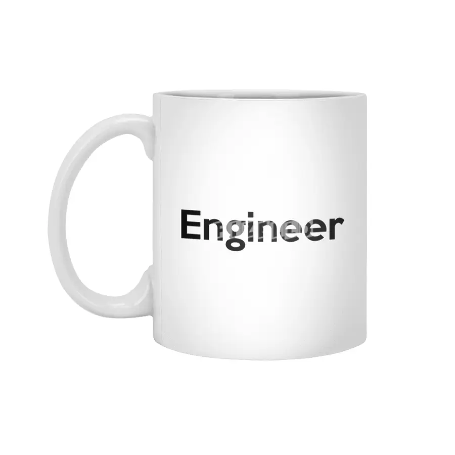 Engineer Beyaz Kupa