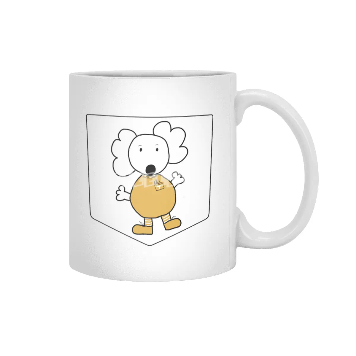 Baby Moose Engineer Beyaz Kupa