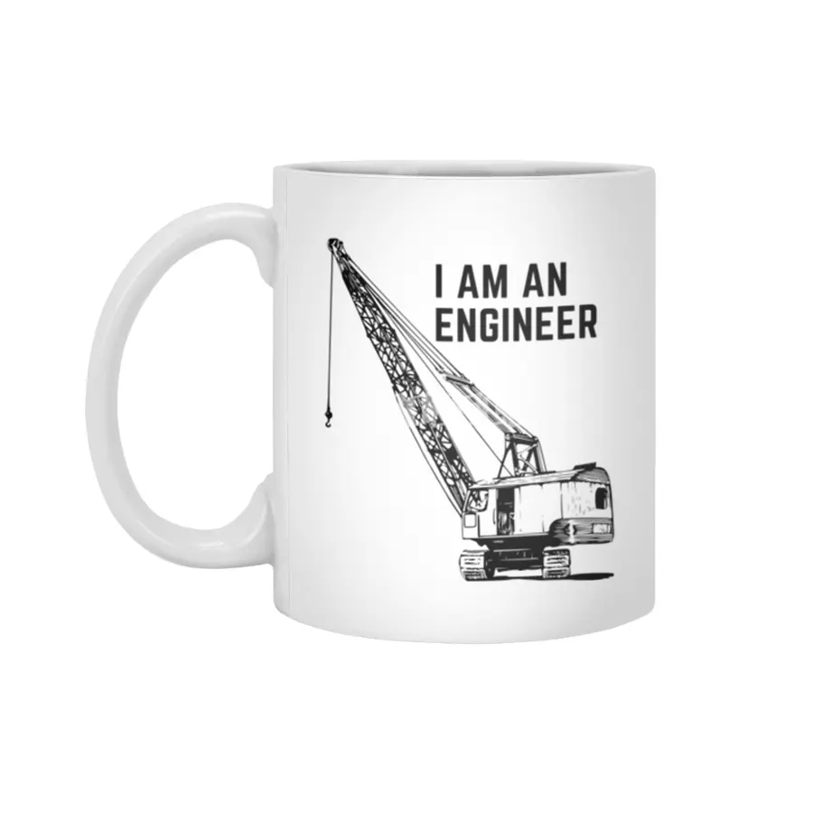 I Am An Engineer Beyaz Kupa