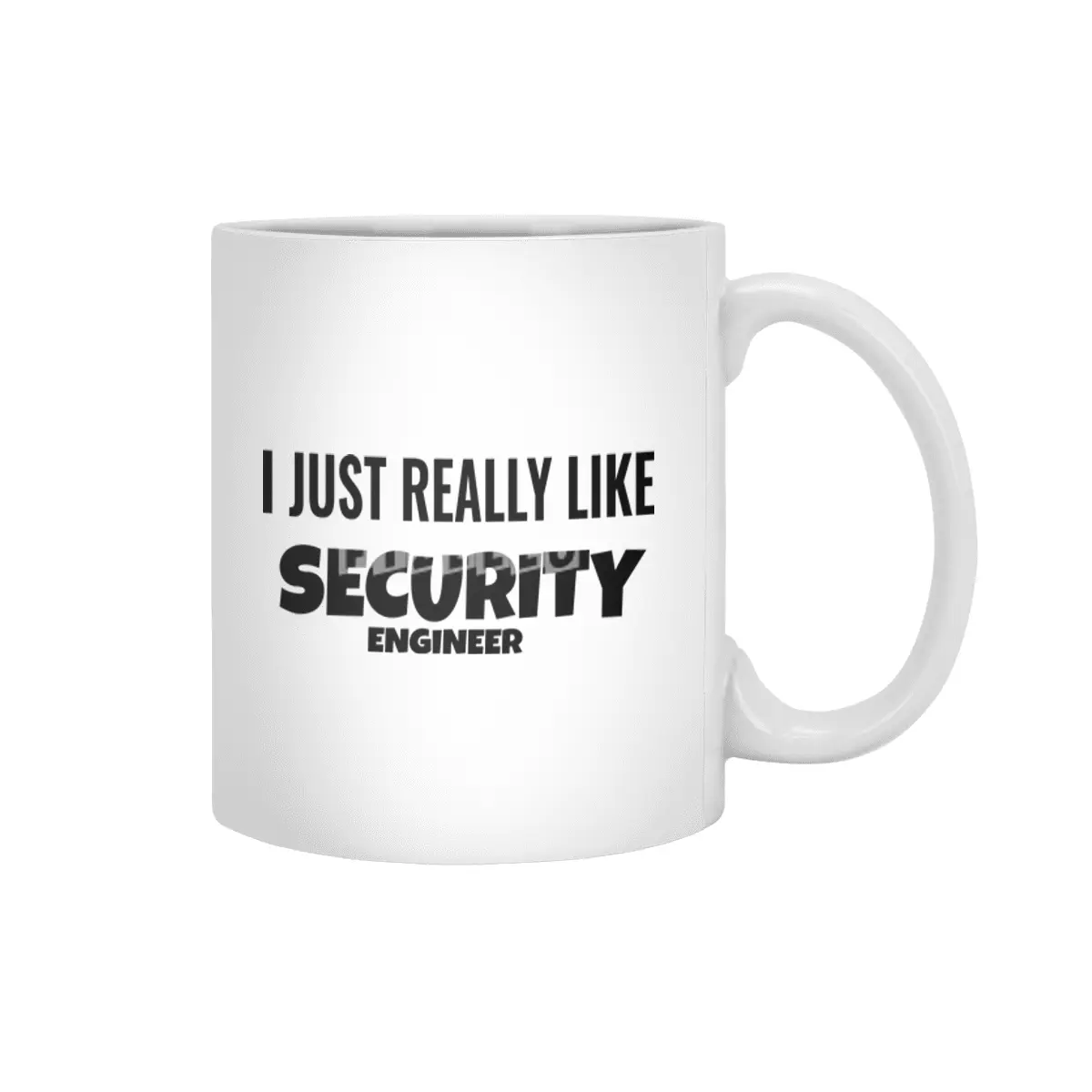 I Just Really Like security engineer Beyaz Kupa