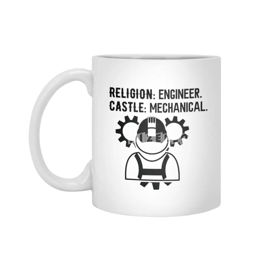 Engineer Crafts Mechanic Gift Beyaz Kupa