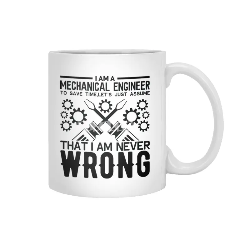 Engineer Crafts Mechanic Gift Beyaz Kupa