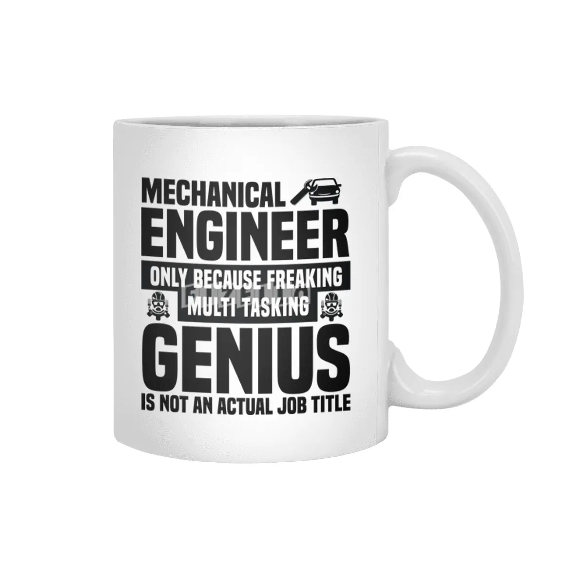 Engineer Crafts Mechanic Gift Beyaz Kupa