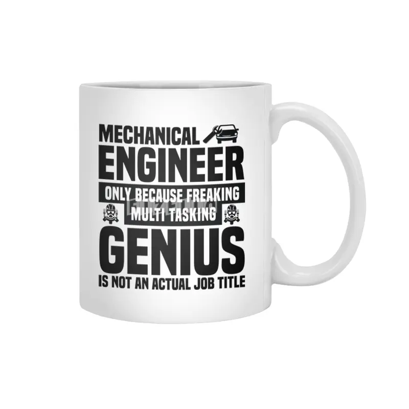 Engineer Crafts Mechanic Gift Beyaz Kupa
