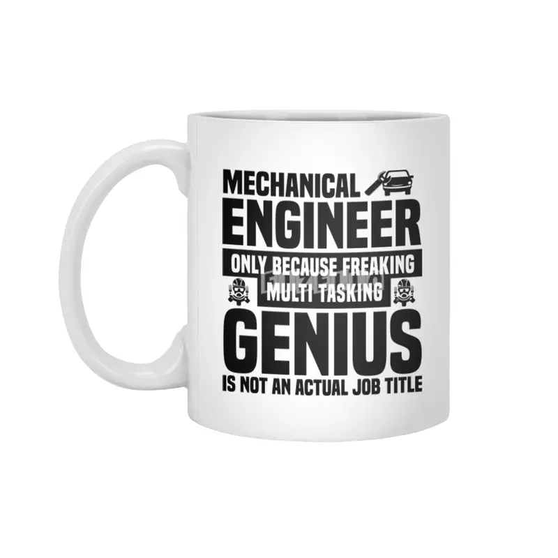 Engineer Crafts Mechanic Gift Beyaz Kupa