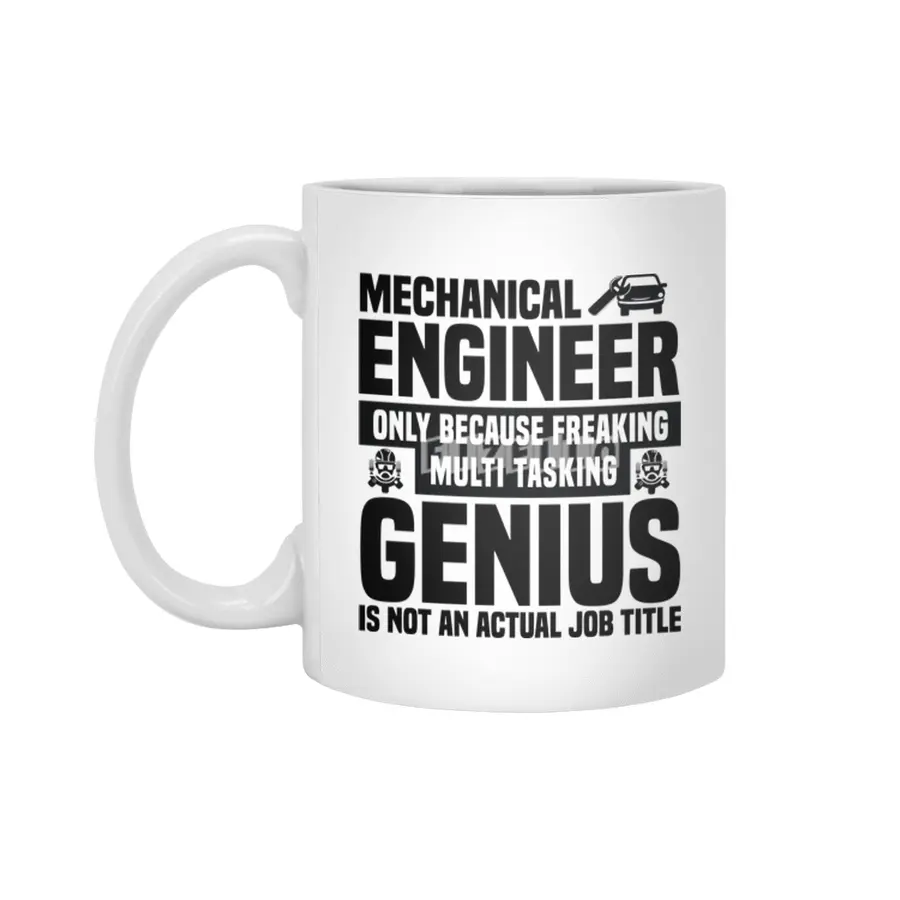 Engineer Crafts Mechanic Gift Beyaz Kupa