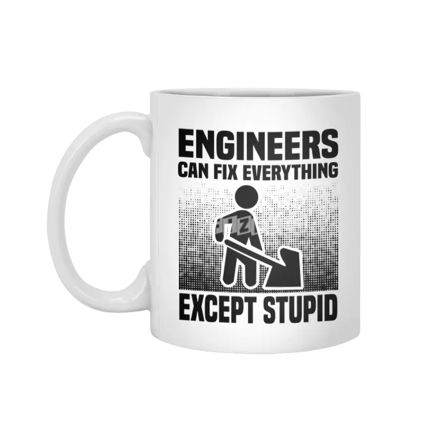 Engineer Crafts Mechanic Gift Beyaz Kupa
