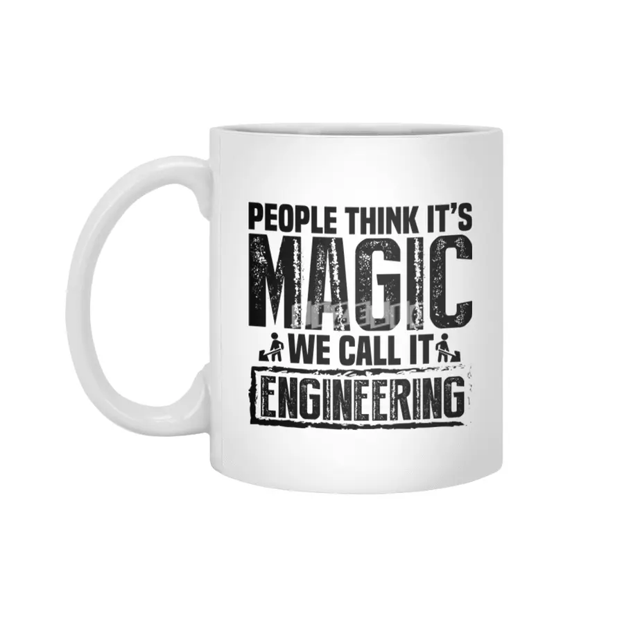 Engineer Crafts Mechanic Gift Beyaz Kupa