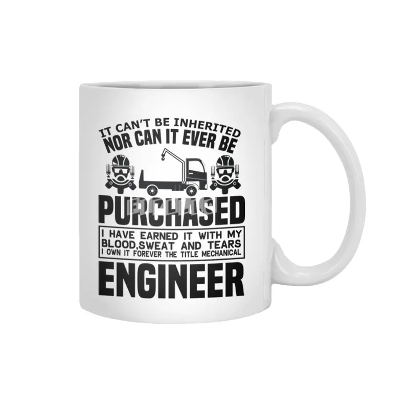 Engineer Crafts Mechanic Gift Beyaz Kupa