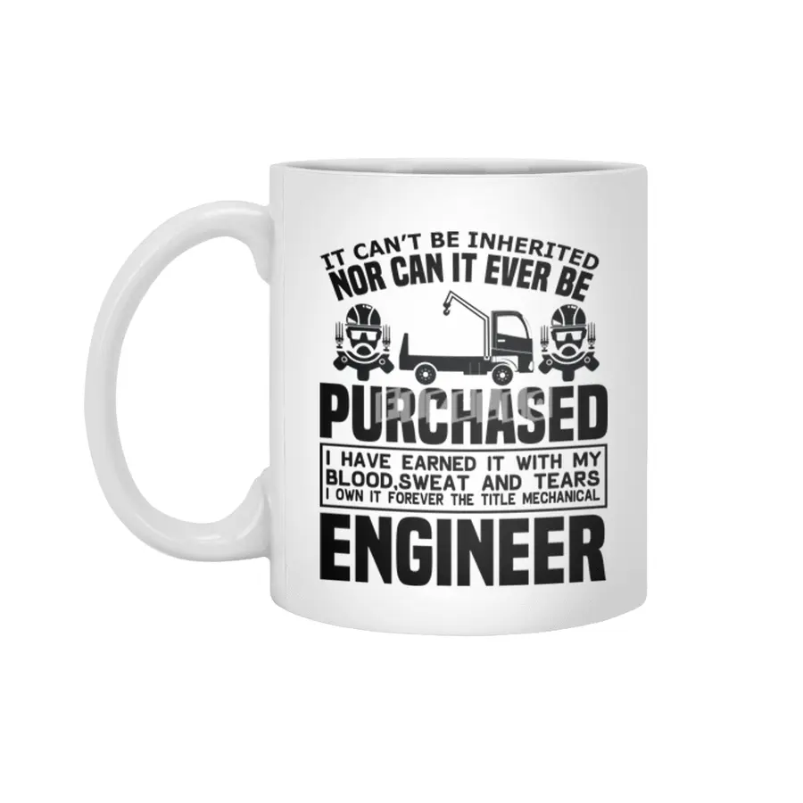 Engineer Crafts Mechanic Gift Beyaz Kupa