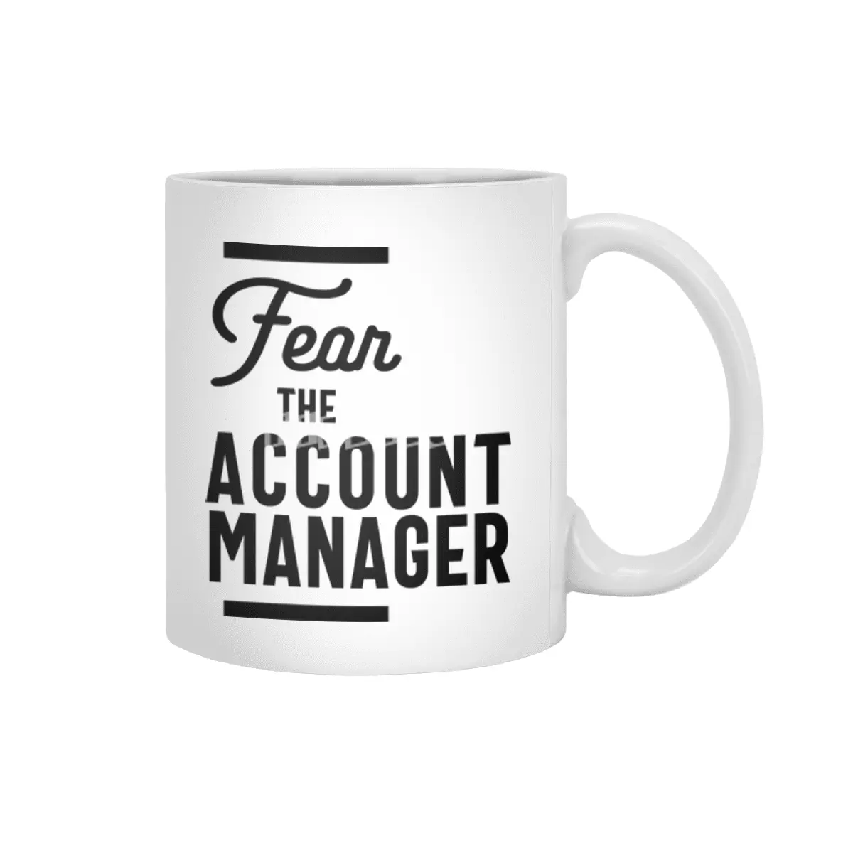 Account Manager Gift Funny Job Title Profession Birthday Idea Beyaz Kupa
