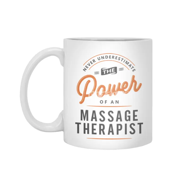 Massage Therapist Funny Job Title Profession Birthday Worker Beyaz Kupa