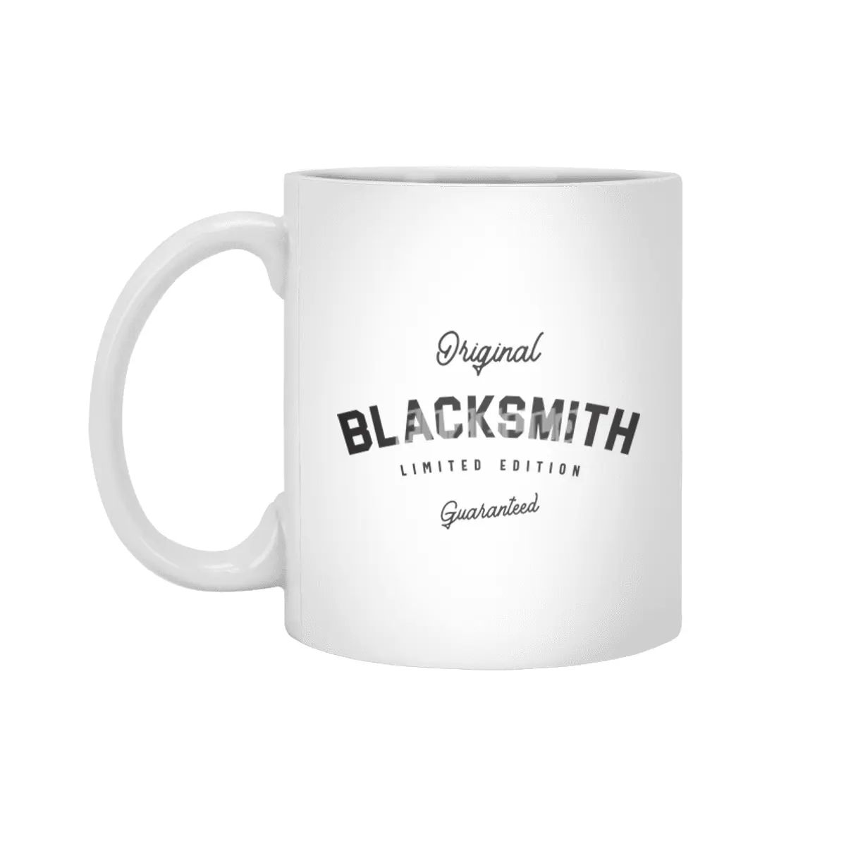 Blacksmith Funny Job Title Profession Birthday Worker Beyaz Kupa
