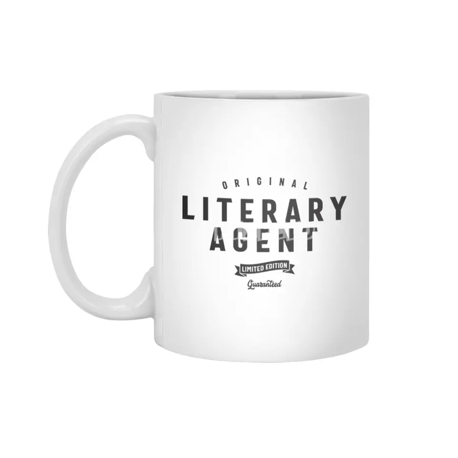 Literary Agent Funny Job Title Profession Birthday Worker Beyaz Kupa