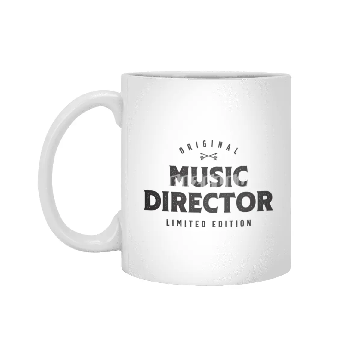 Music Director Funny Job Title Profession Birthday Worker Beyaz Kupa