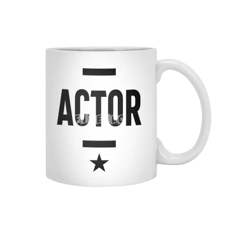 Actor Job Title Gift Beyaz Kupa