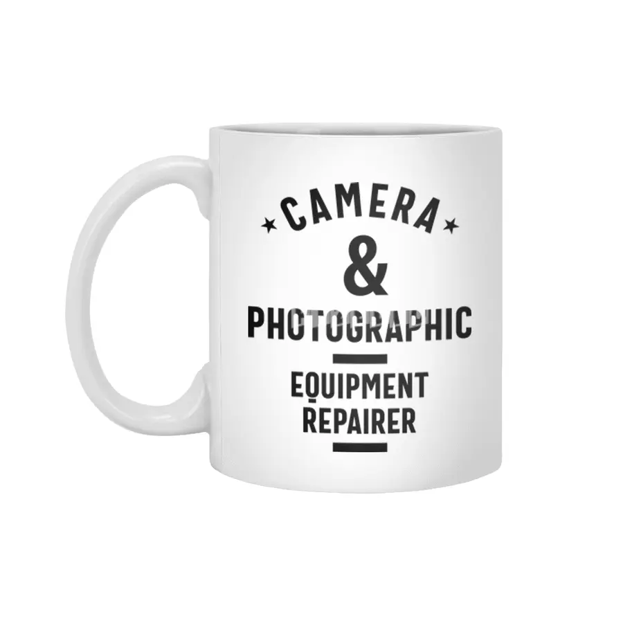 Camera & Photographic Equipment Repairer Job Title Gift Beyaz Kupa