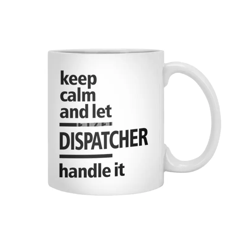 Dispatcher Job Title Gift Beyaz Kupa