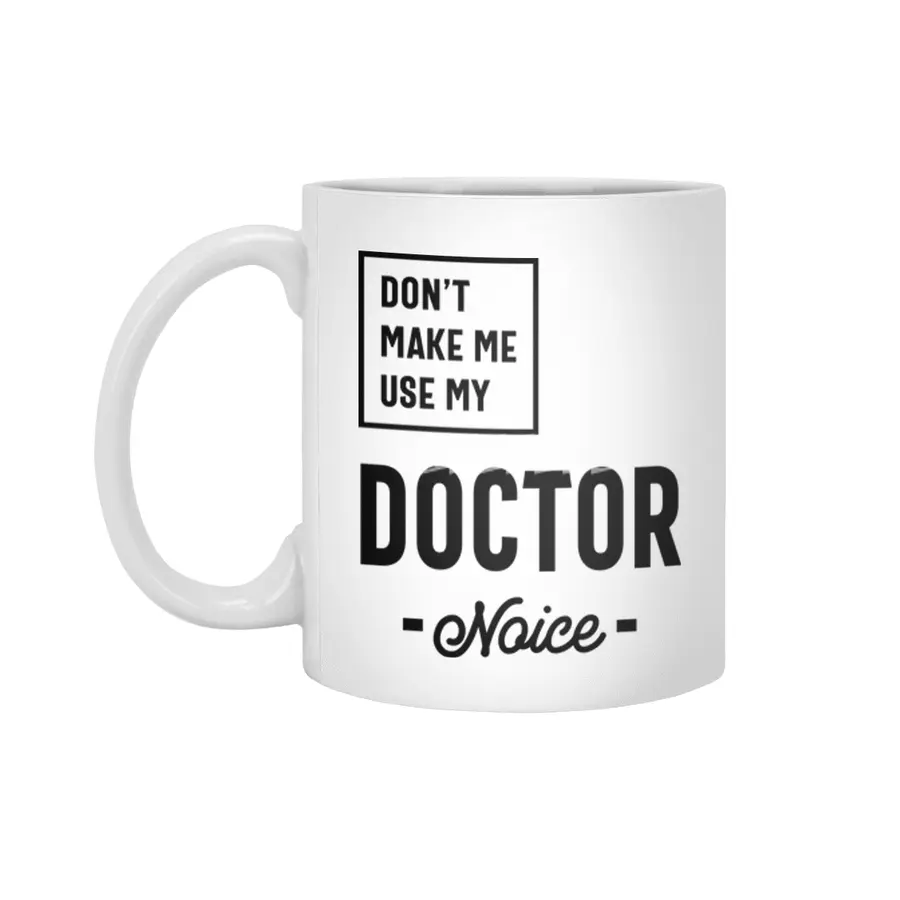 Doctor Job Title Men Women Gift Beyaz Kupa