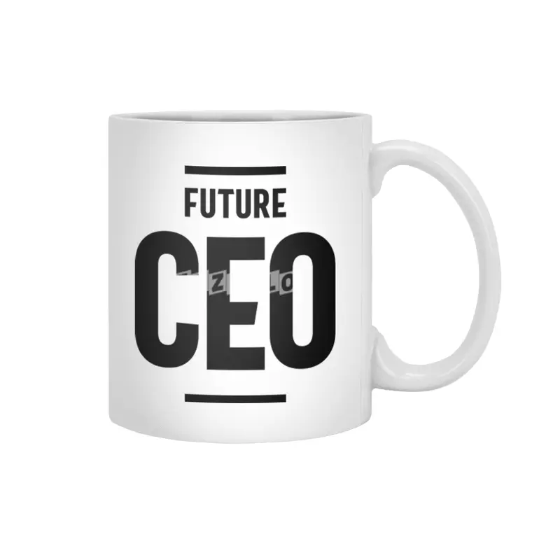 Future CEO Job Title Gift Beyaz Kupa