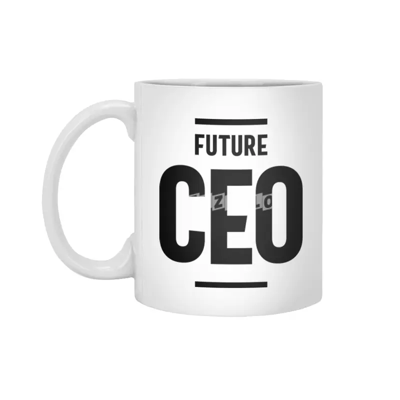 Future CEO Job Title Gift Beyaz Kupa