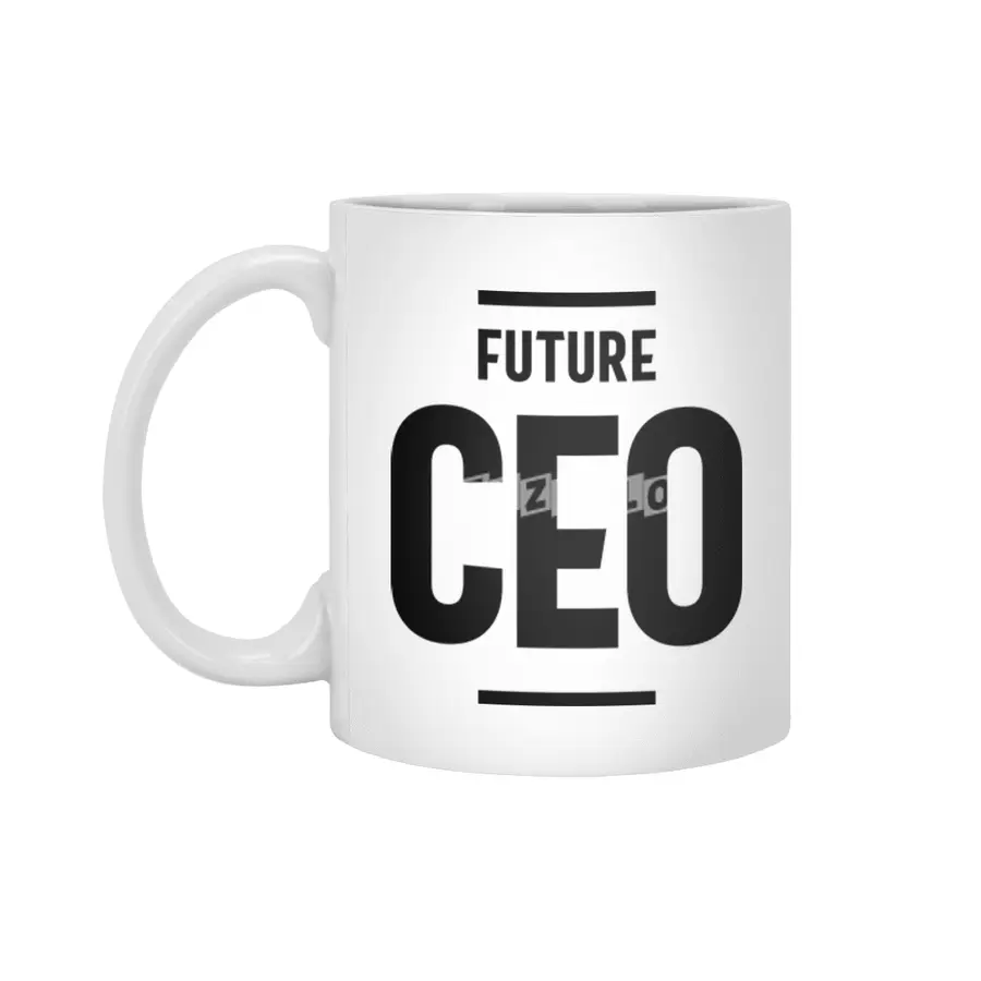 Future CEO Job Title Gift Beyaz Kupa