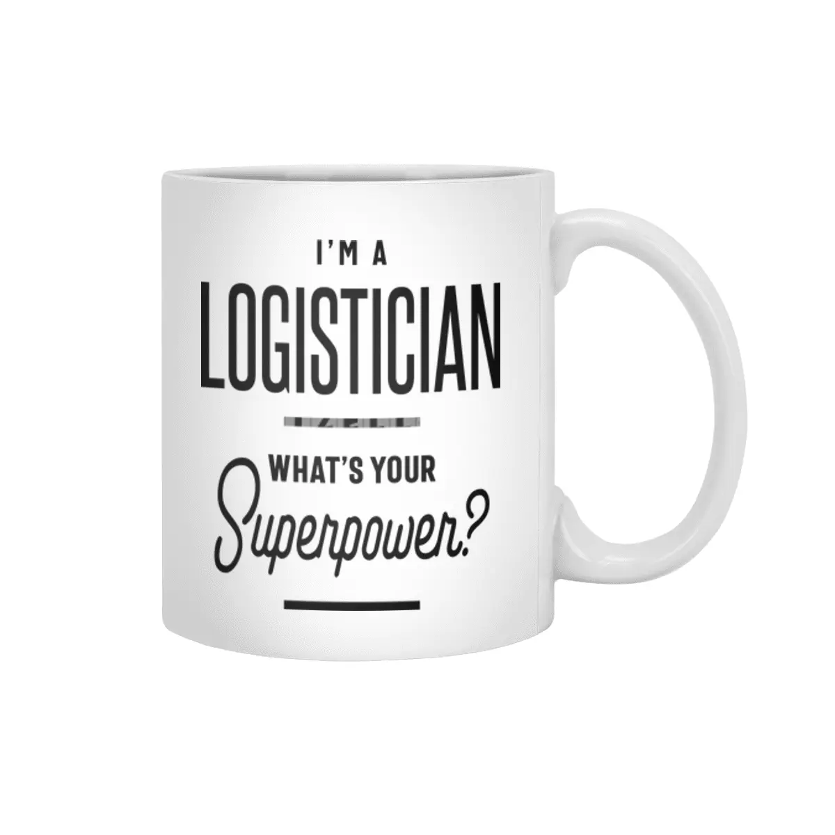 Logistician Job Title Gift Beyaz Kupa