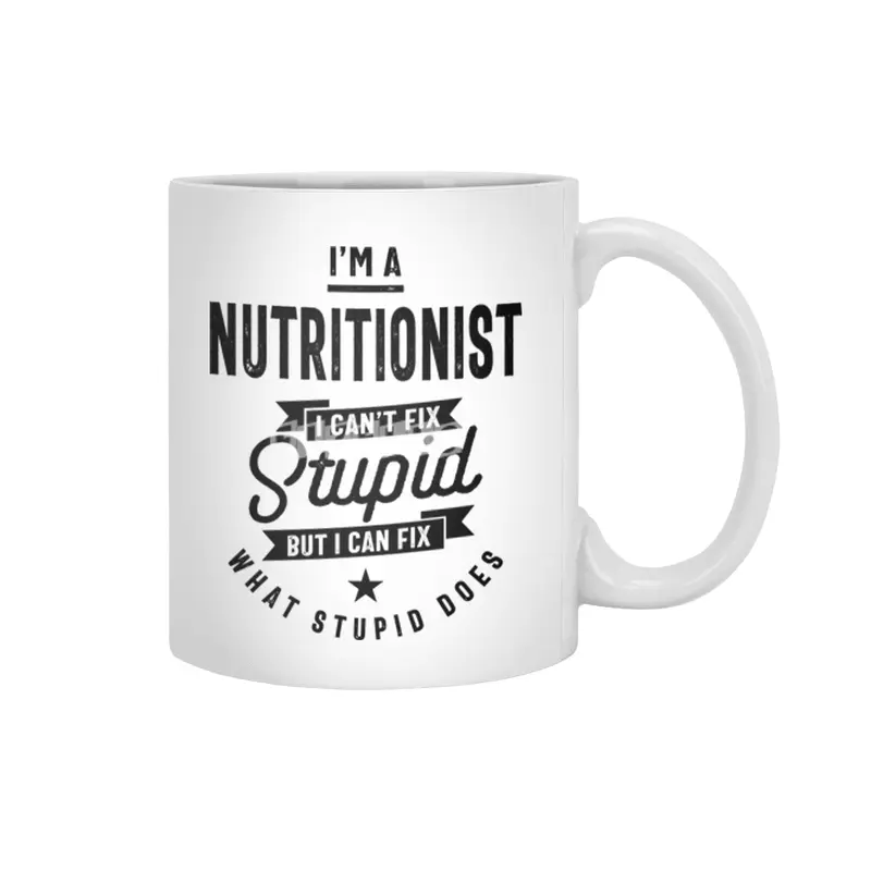 Nutritionist Job Title Gift Beyaz Kupa