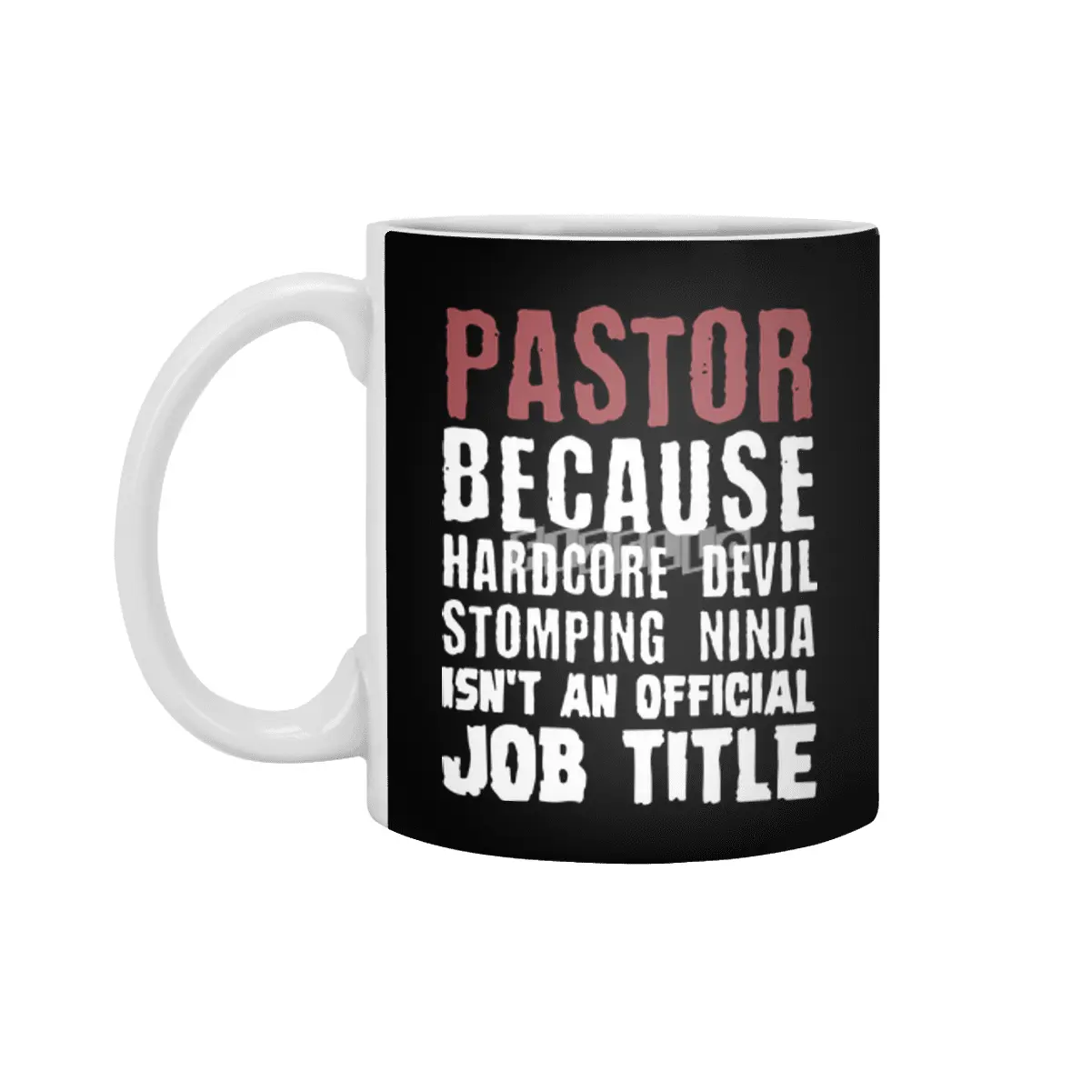 pastor because hardcore devil stomping ninja isnt an official job title farmer Beyaz Kupa