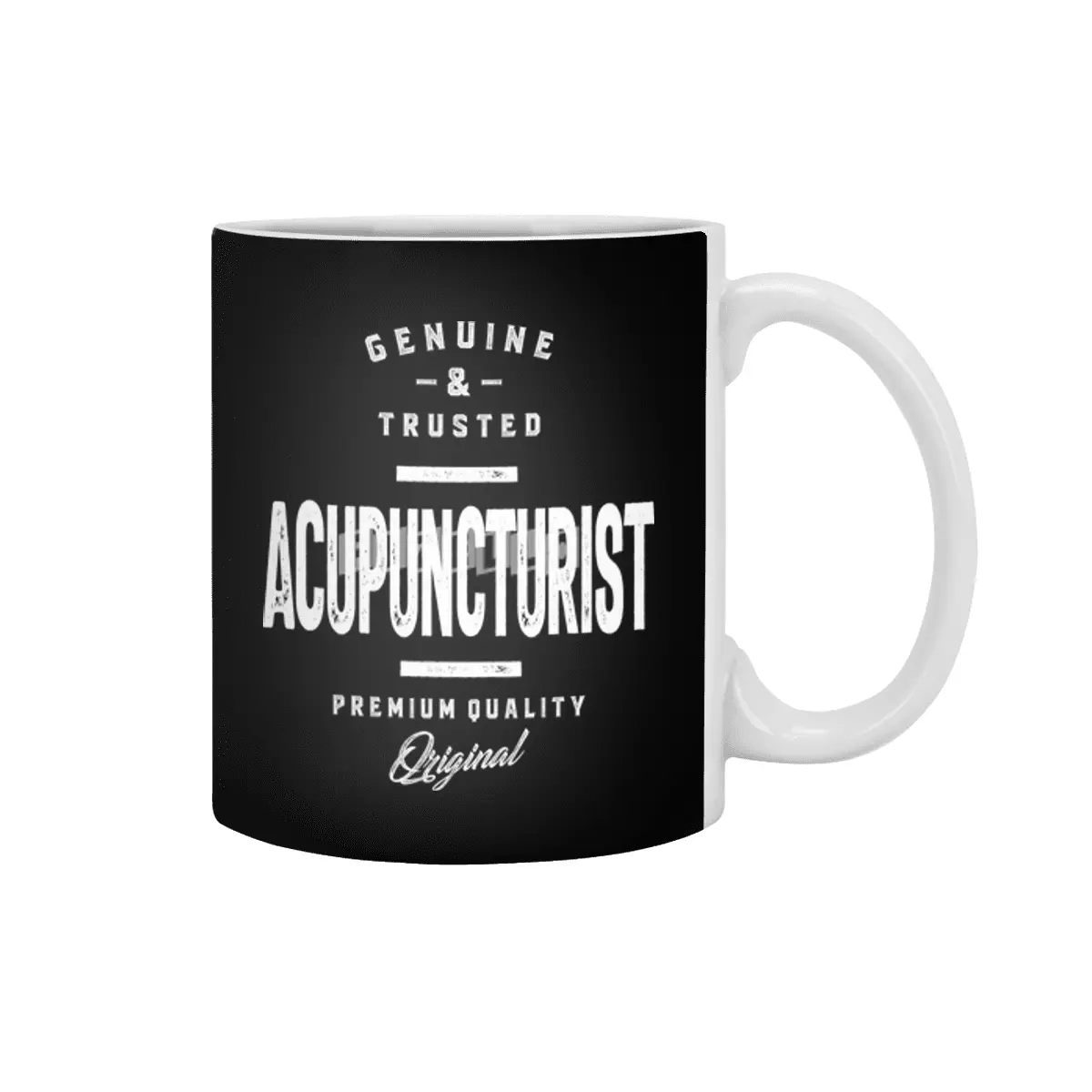 Acupuncturist Gift Funny Job Title Profession Birthday Idea Beyaz Kupa