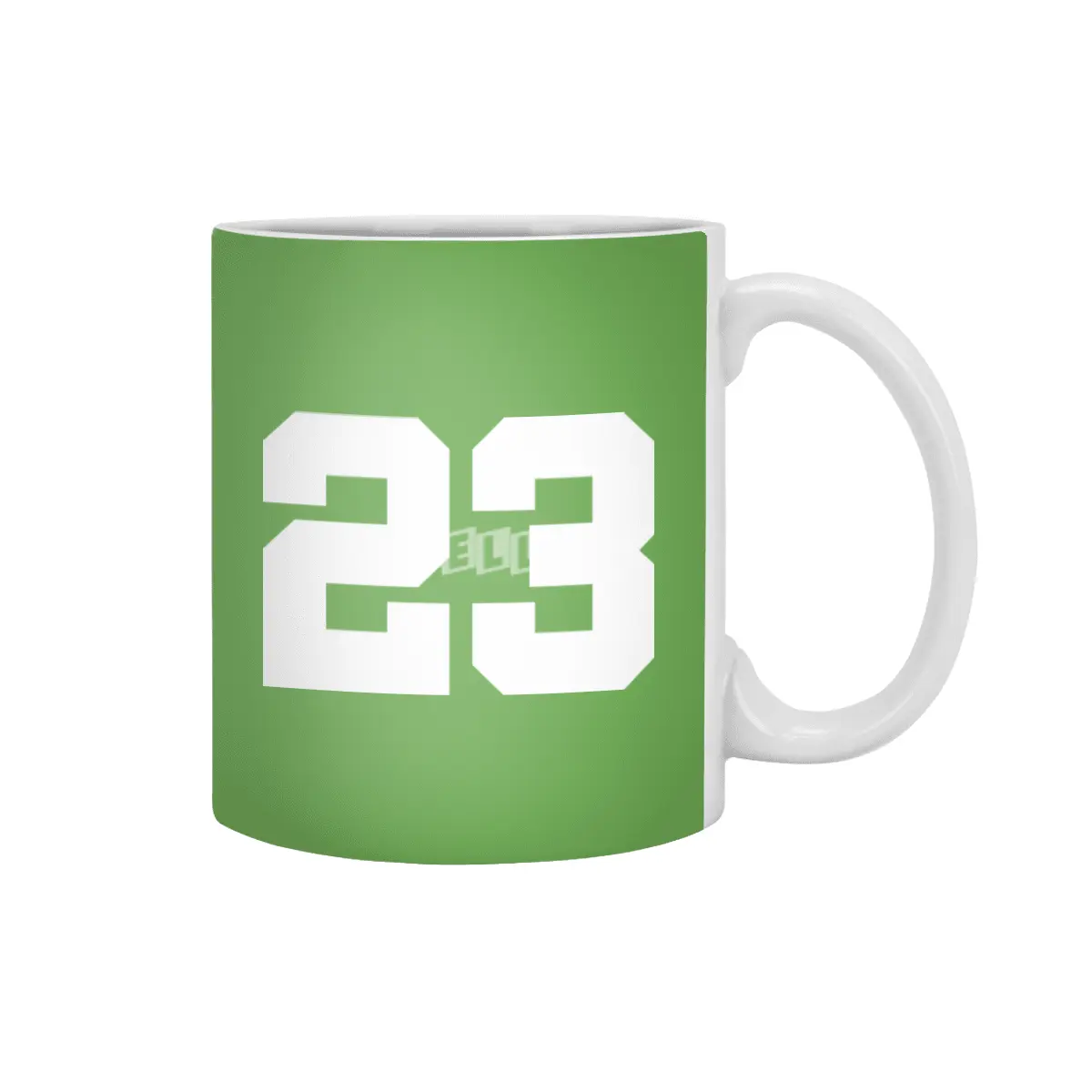 White Number 23 Beyaz Kupa