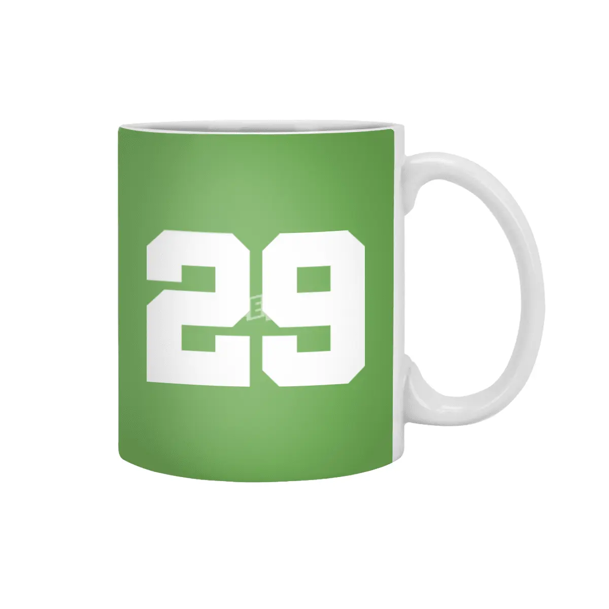White Number 29 Beyaz Kupa