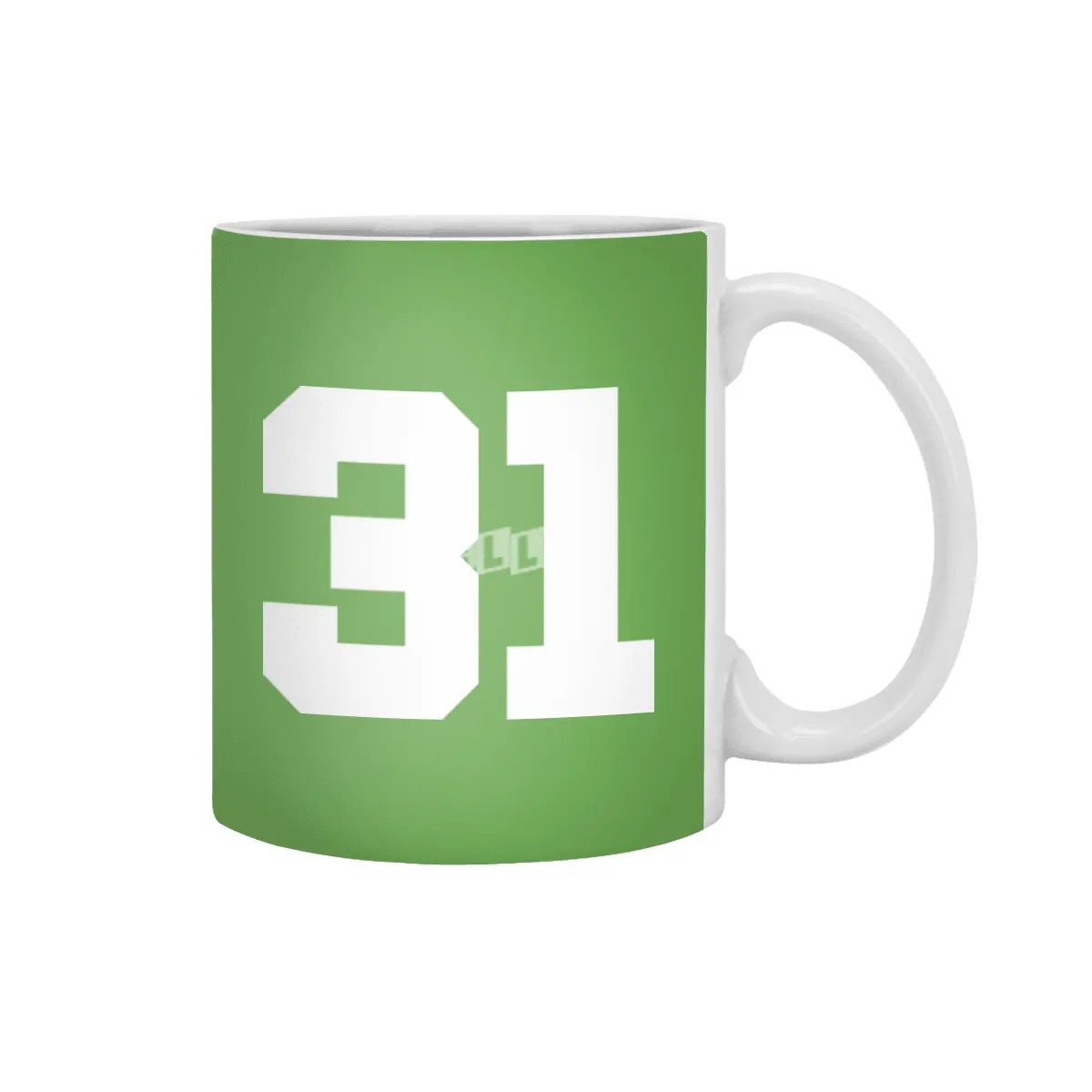 White Number 31 Beyaz Kupa