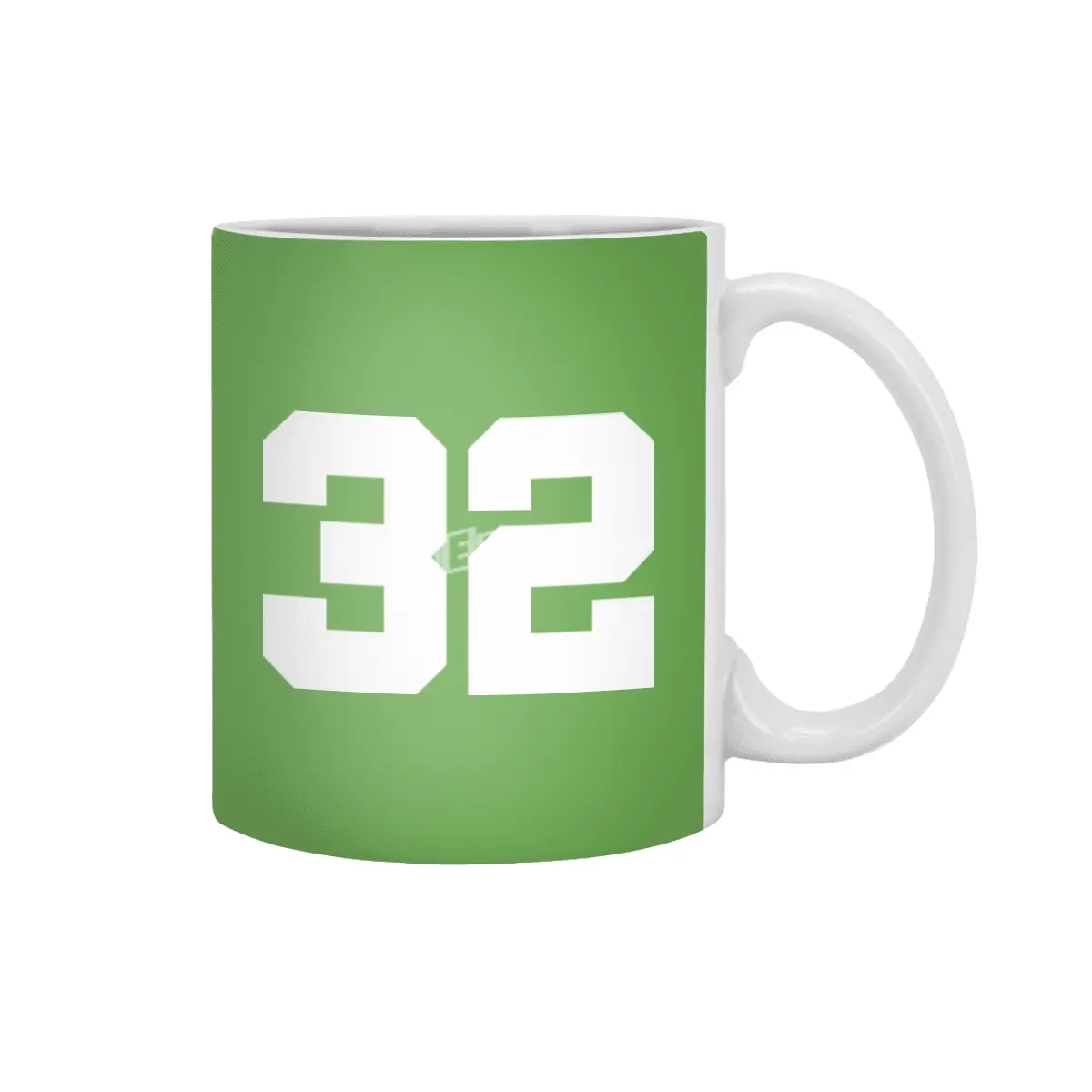 White Number 32 Beyaz Kupa