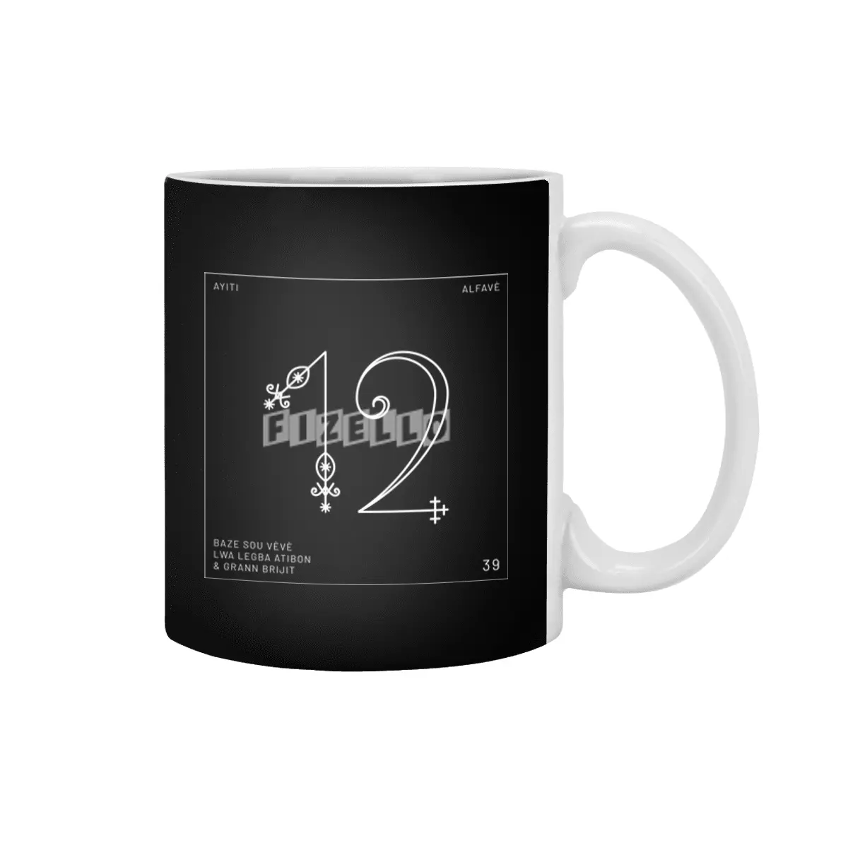 Number 12 | Alfavè Beyaz Kupa