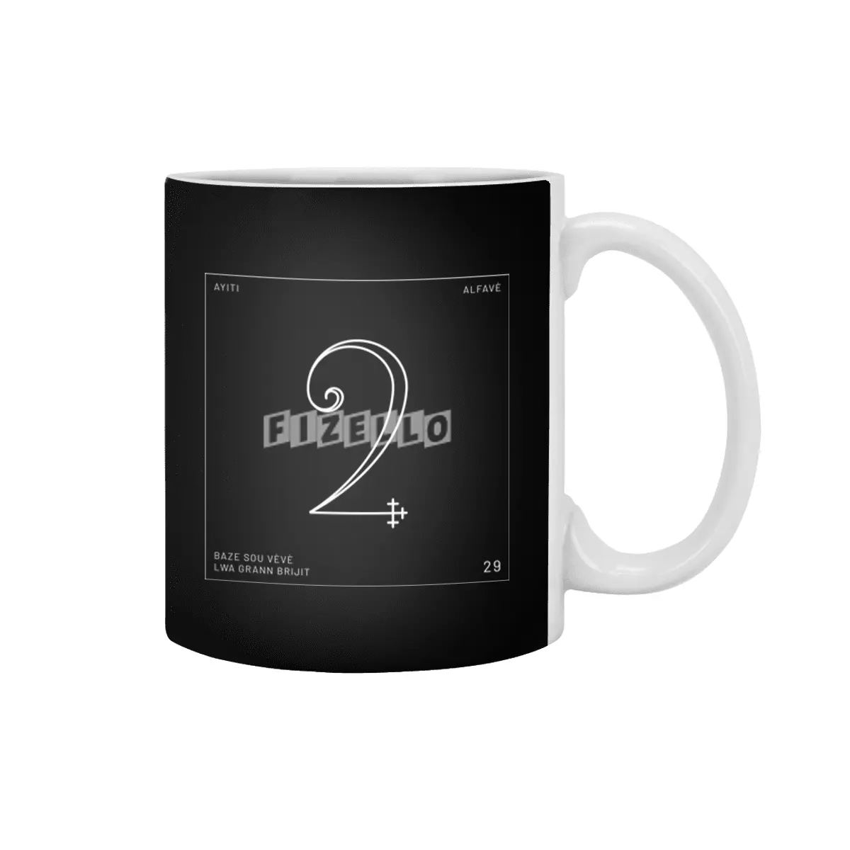 Number 2 | Alfavè Beyaz Kupa