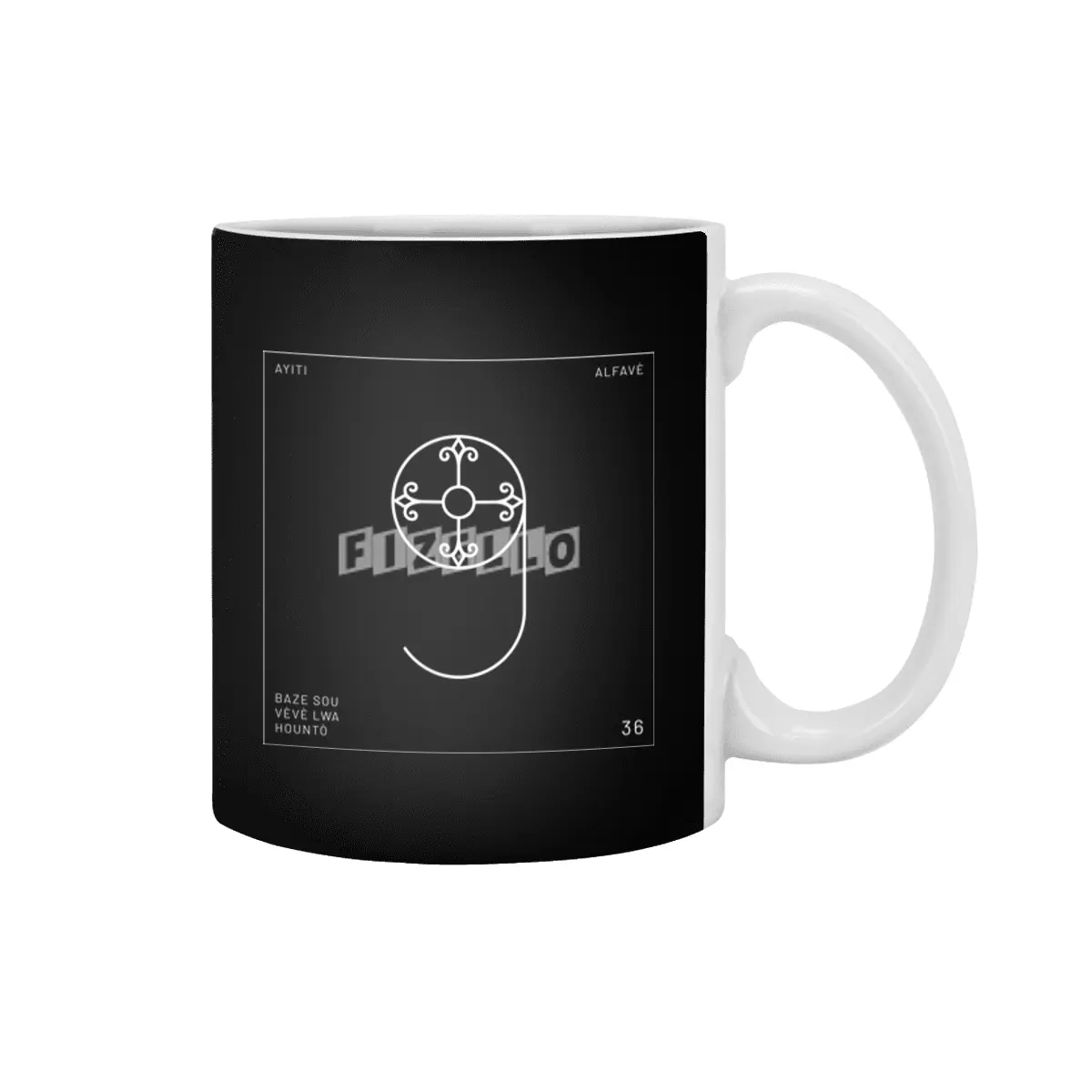 Number 9 | Alfavè Beyaz Kupa