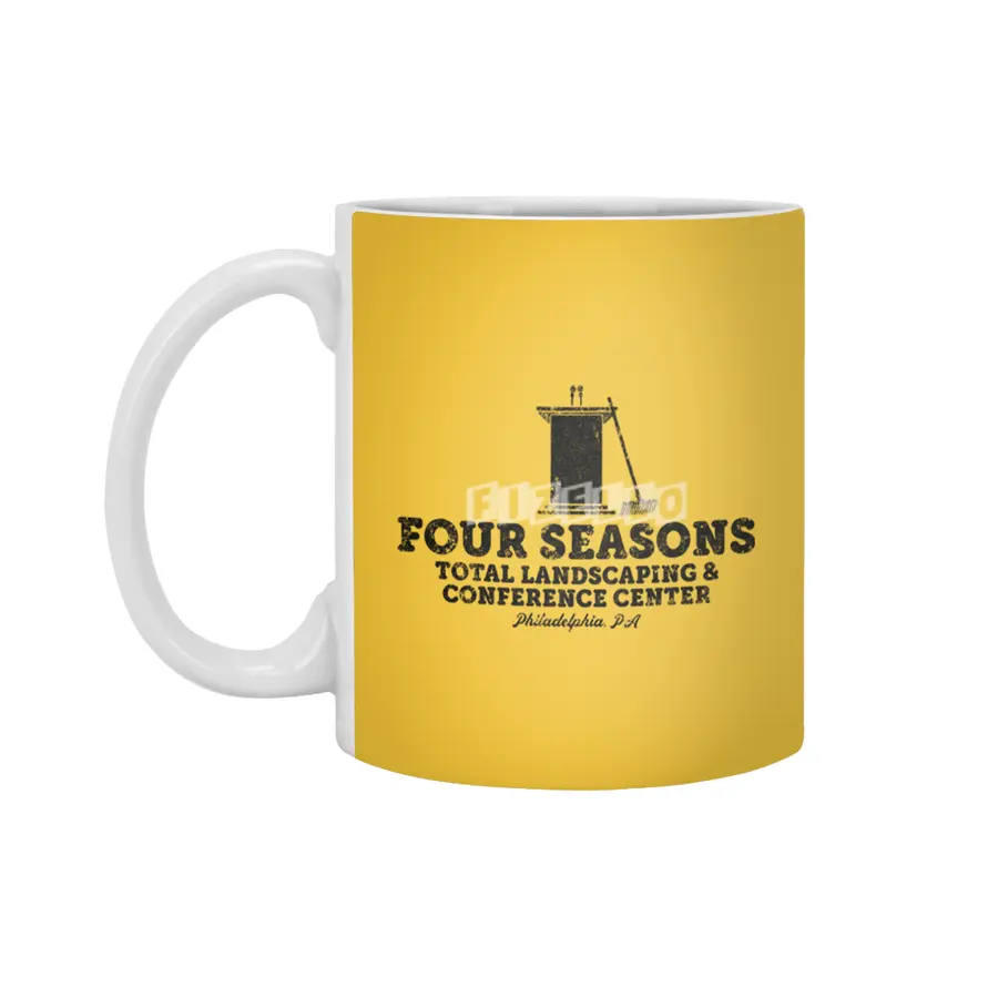 Four Seasons Total Landscaping and Conference Center (dark) Beyaz Kupa