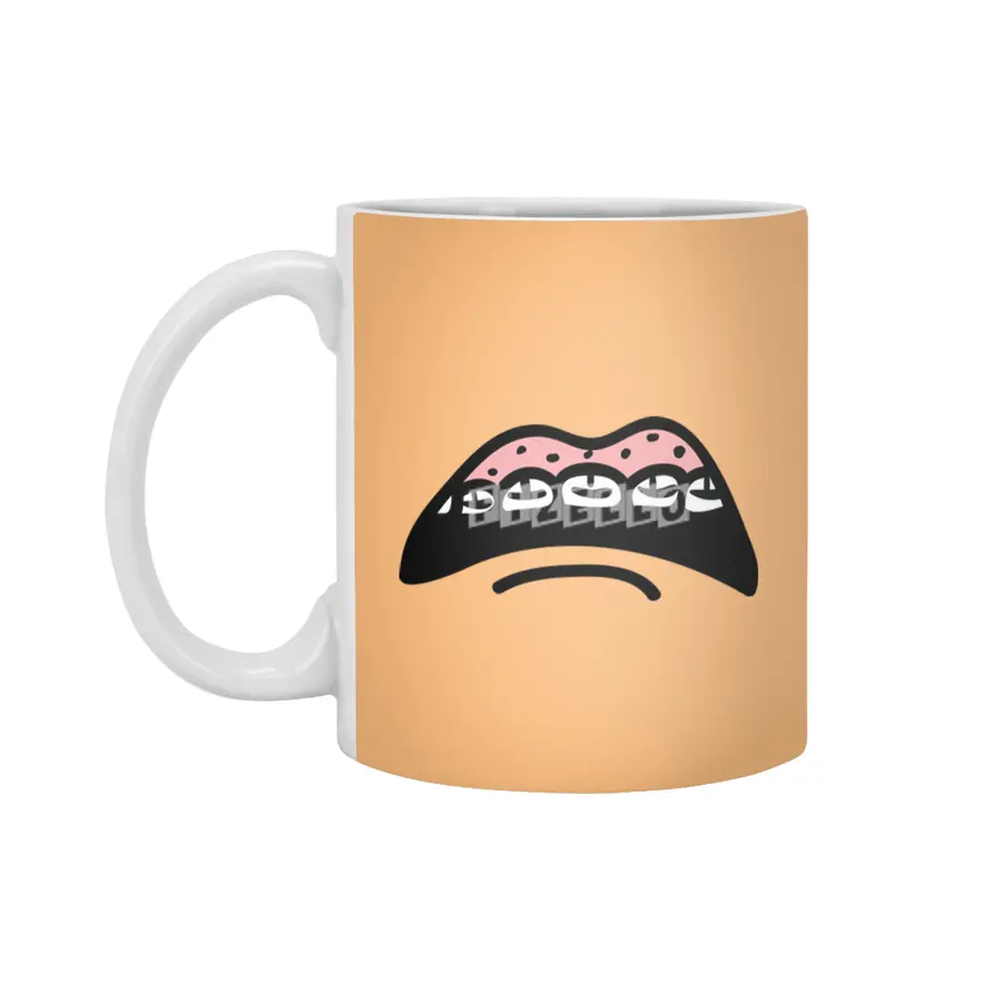 Buttheat mouth mask Beyaz Kupa