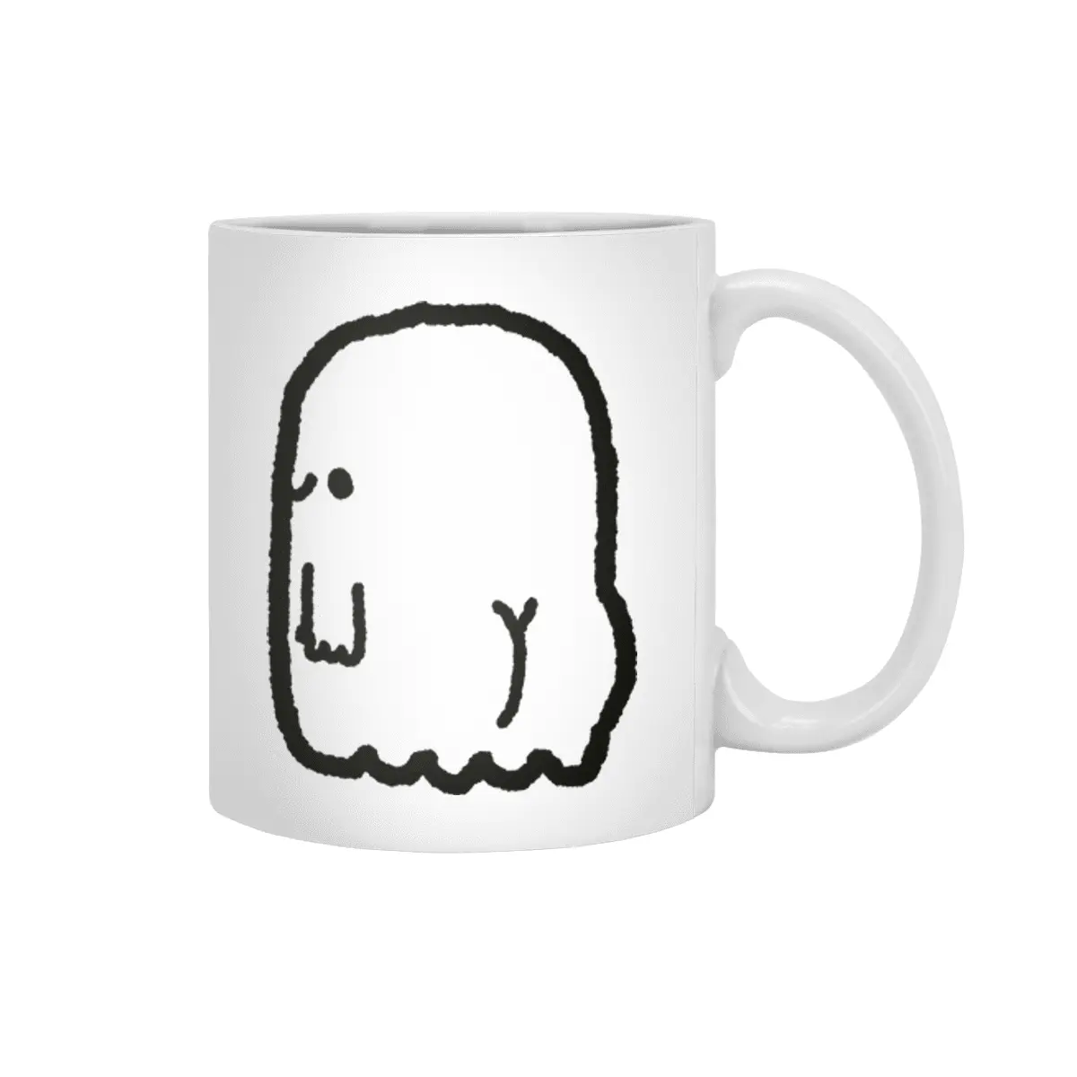 Boo-ty (Black) Beyaz Kupa